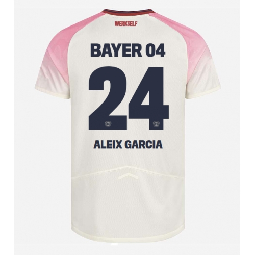 Billige Fotballdrakt Bayer Leverkusen Aleix Garcia #24 Replika Bortedrakt 2025-26 Kortermet Billige Fotballdrakt Bayer Leverkusen Aleix Garcia #24 Replika Bortedrakt 2025-26 Kortermet